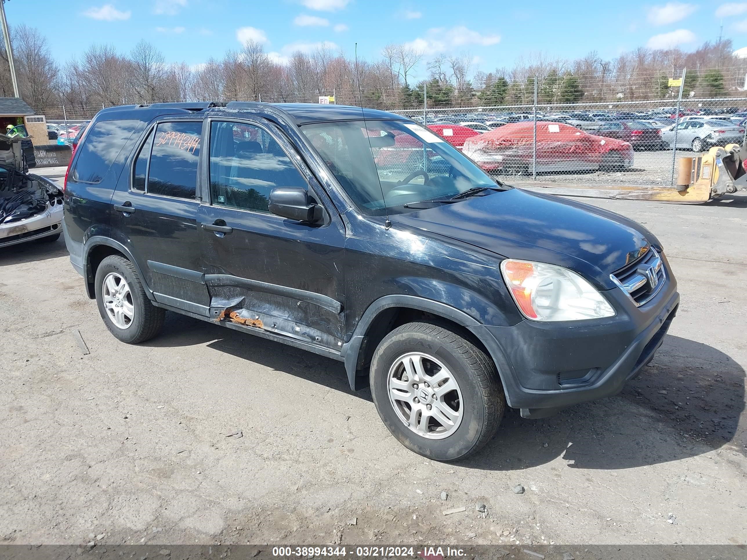 HONDA CR-V 2004 shsrd788x4u237156