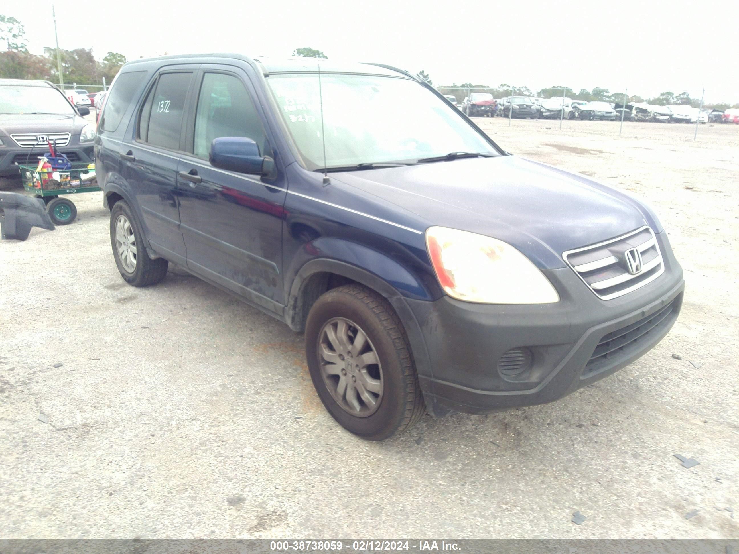 HONDA CR-V 2005 shsrd788x5u316182