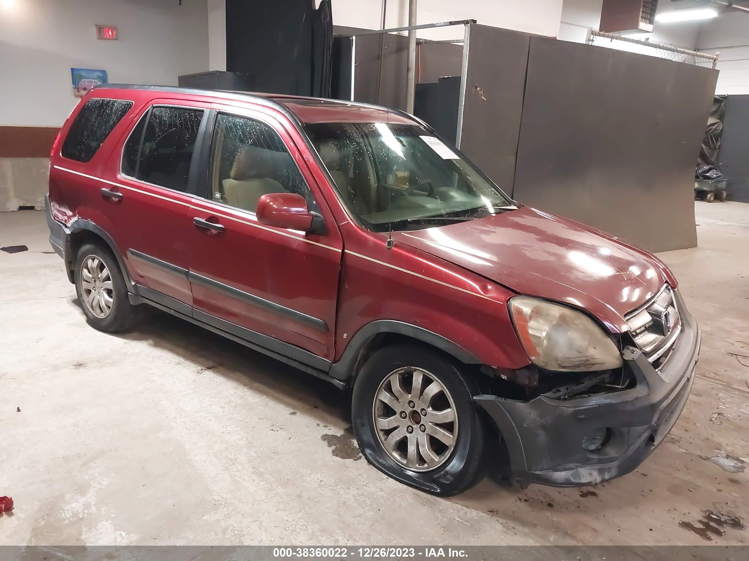 HONDA CR-V 2005 shsrd788x5u322399