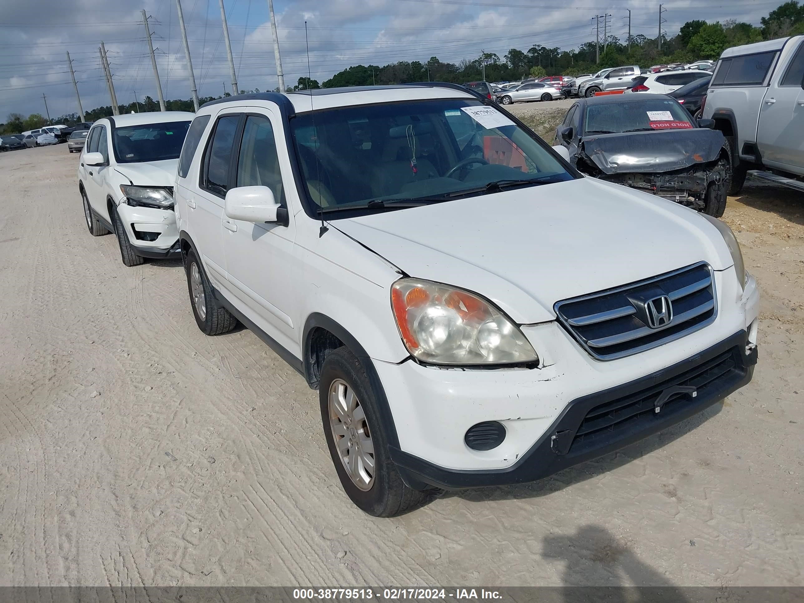 HONDA CR-V 2005 shsrd78905u327135