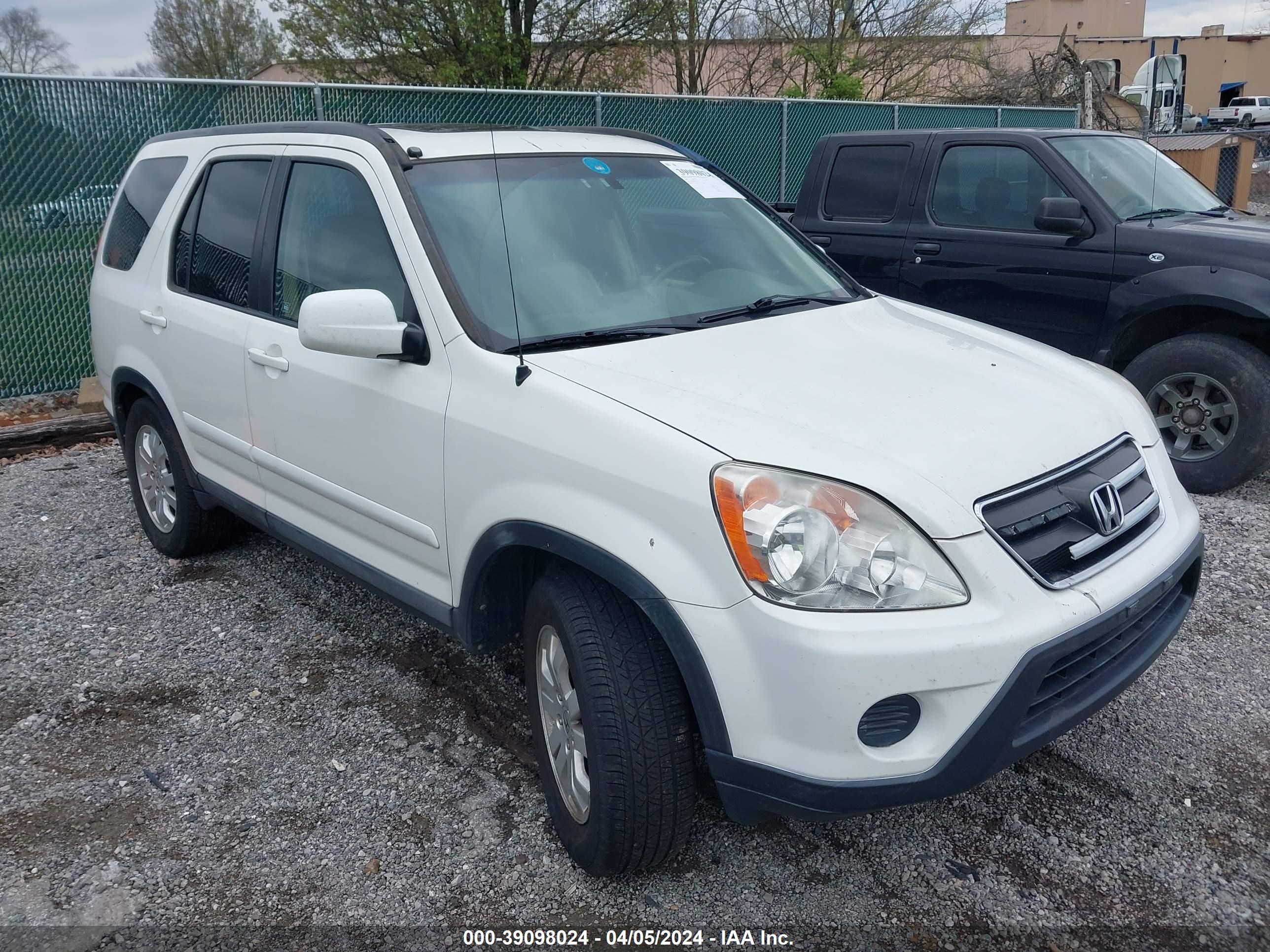 HONDA CR-V 2006 shsrd78906u421355