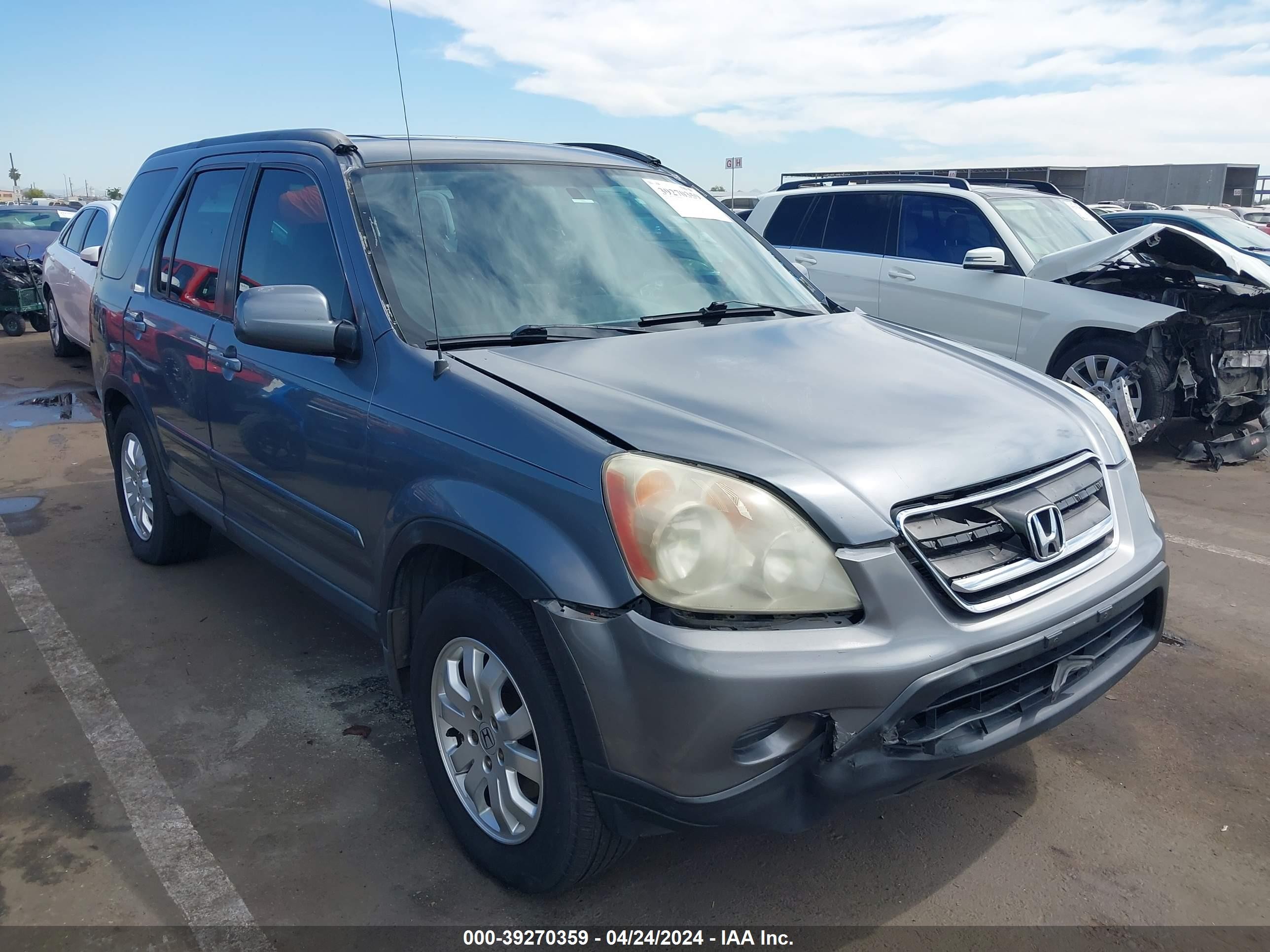 HONDA CR-V 2006 shsrd78906u423929