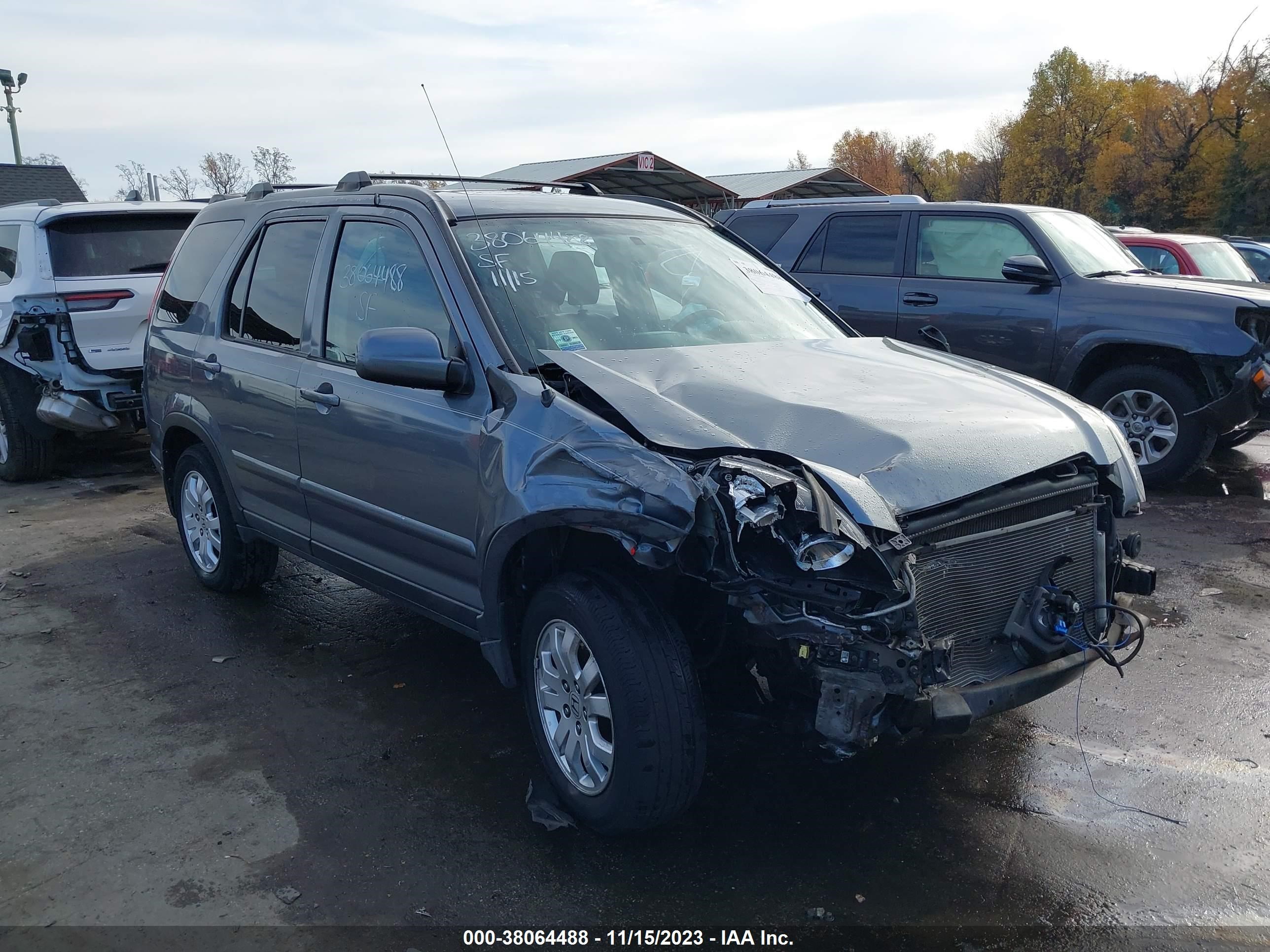 HONDA CR-V 2006 shsrd78946u425599