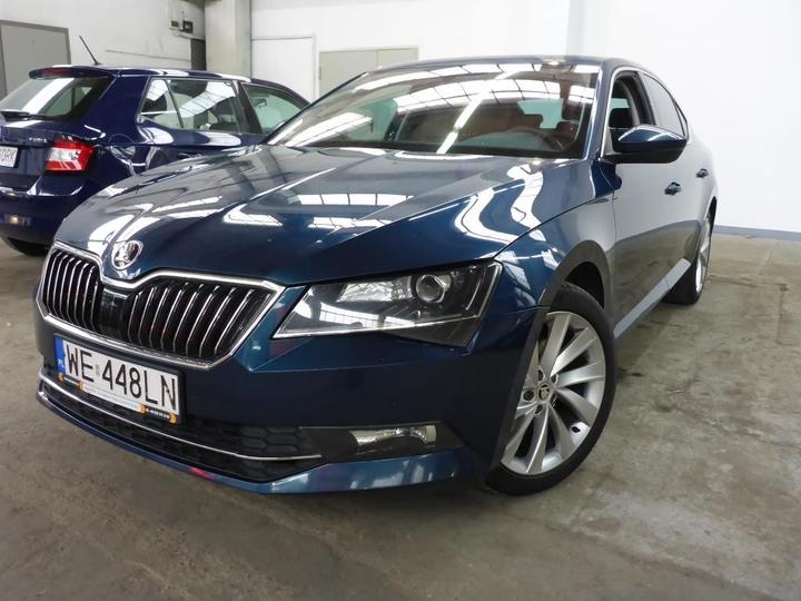 SKODA SUPERB 2015 tmbah7np6g7038426