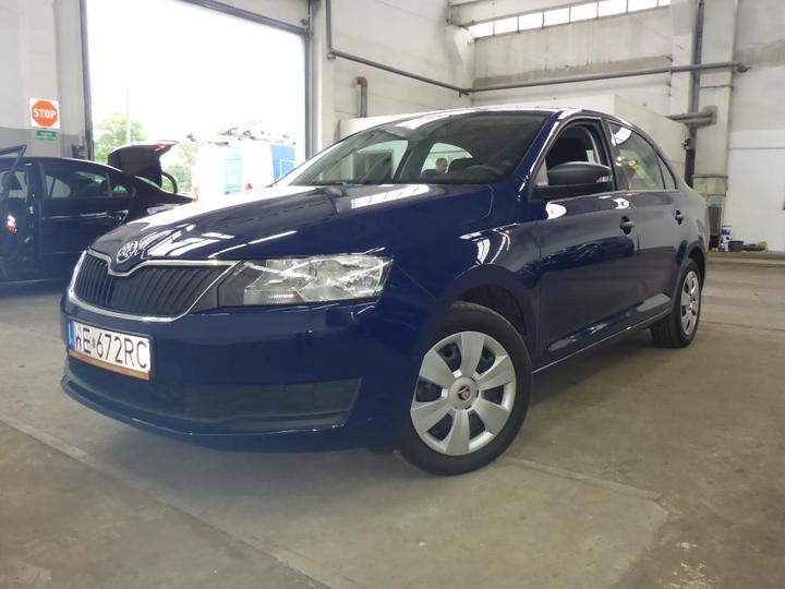 SKODA RAPID 2017 tmbar6nh8j4505385