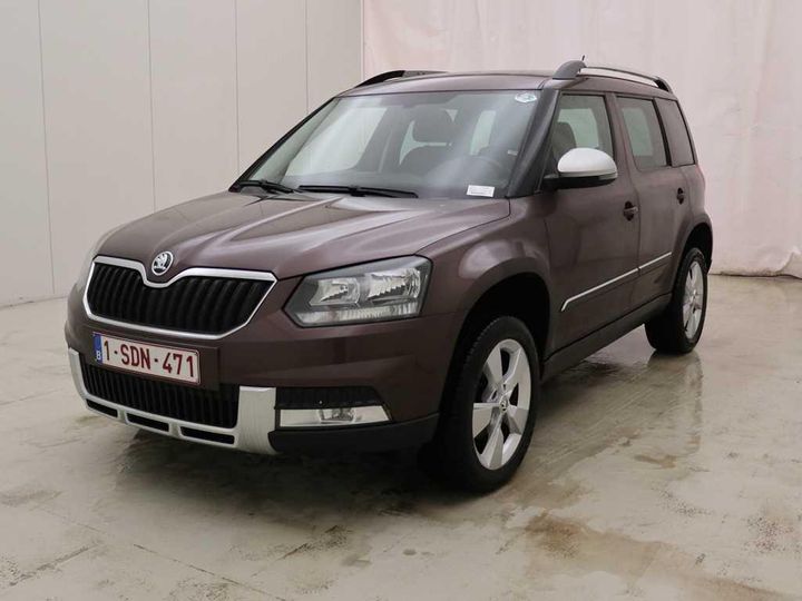 SKODA YETI 2017 tmbjc75l8hn705151