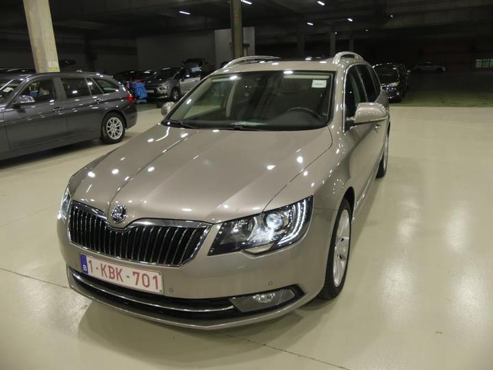 SKODA SUPERB 2015 tmbje73t1f9044419