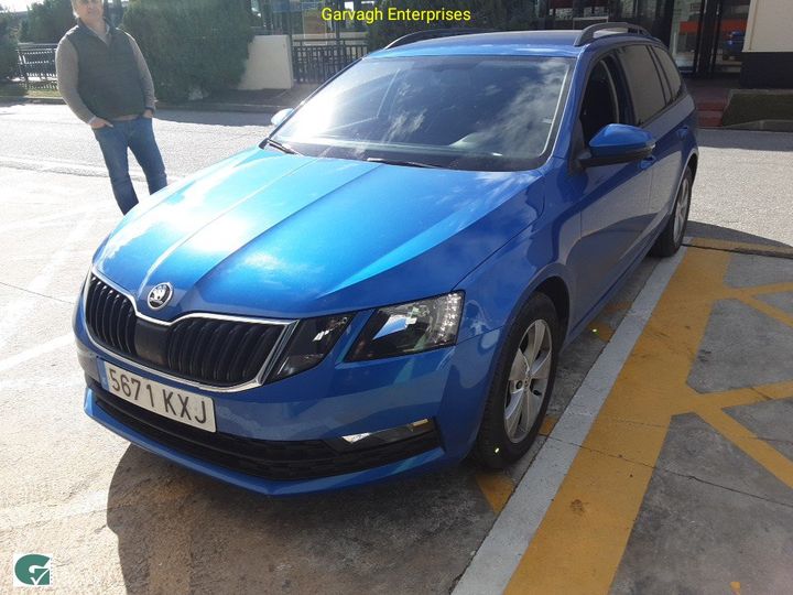 SKODA OCTAVIA 2019 tmbjg7ne6k0154406