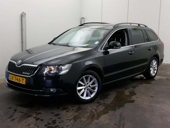 SKODA SUPERB 2013 tmbjj73t5e9035698