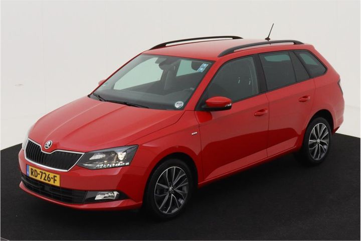 SKODA FABIA 2017 tmbjp6nj1jz058636