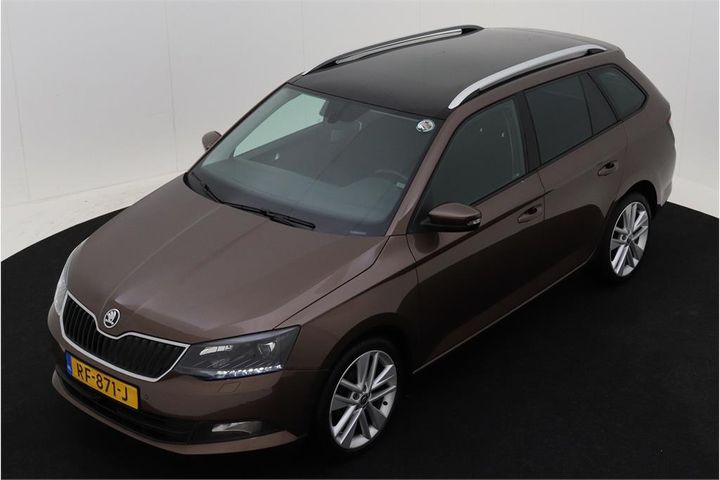 SKODA FABIA 2017 tmbjp6nj1jz068647