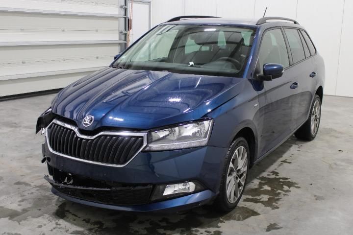 SKODA FABIA 2021 tmbjp6nj1nz011774