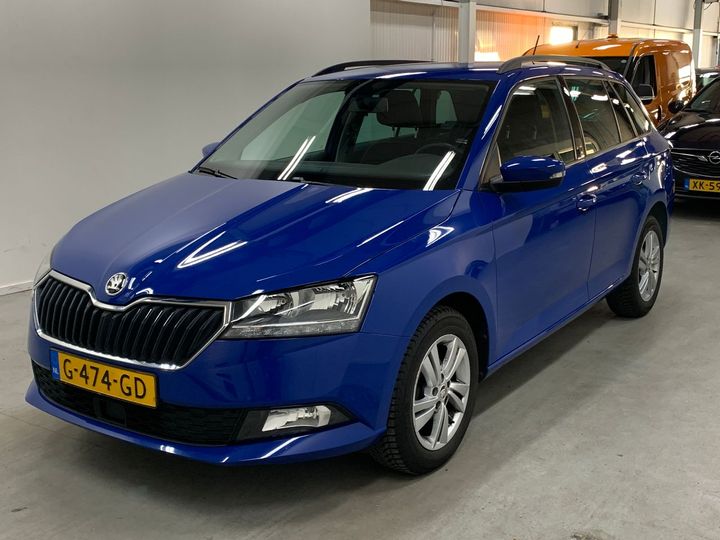 SKODA FABIA 2019 tmbjp6nj9lz022535