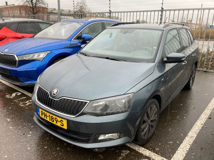 SKODA FABIA 2017 tmbjp6njxjz006101