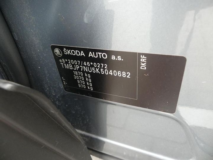 SKODA KAROQ 2019 tmbjp7nu5k5040682