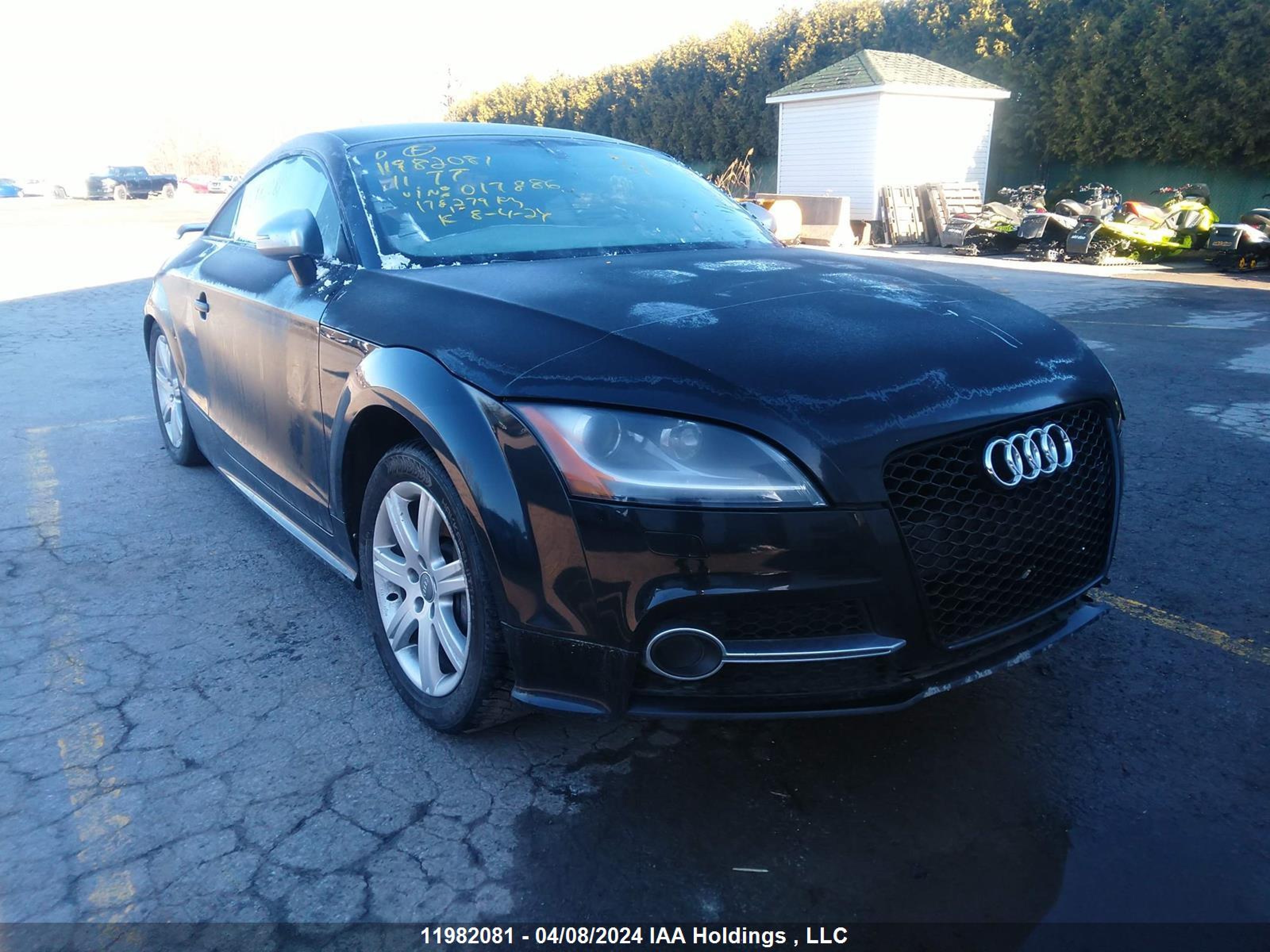 AUDI TTS 2011 trub1afk9b1017886