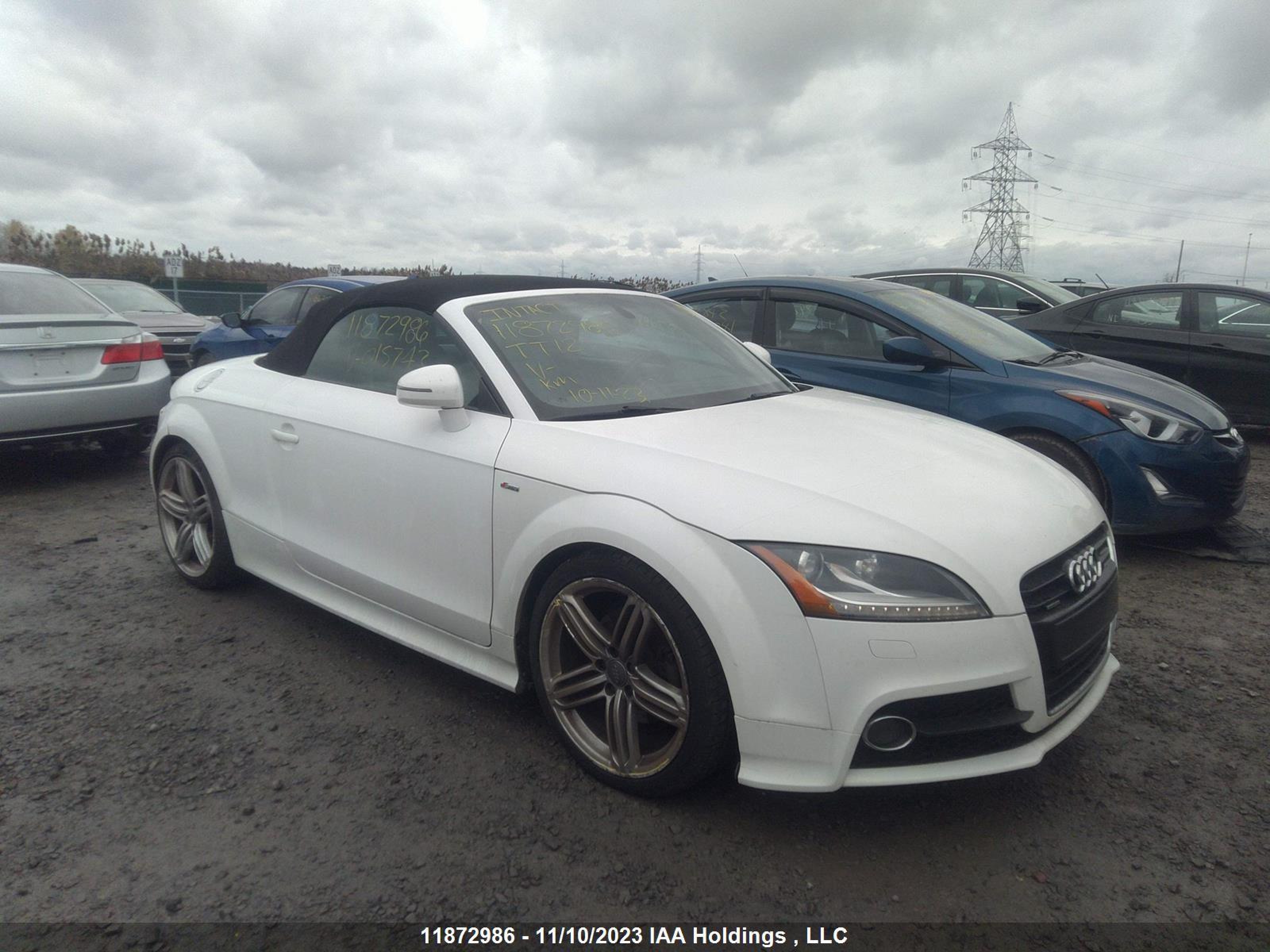 AUDI TT 2012 trusfafk6c1015743