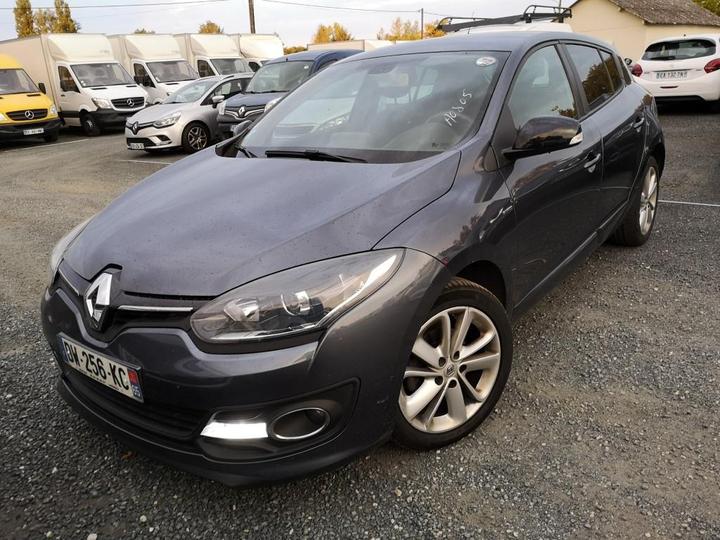 RENAULT MGANE BERLINE 2015 vf1bz890h53706811