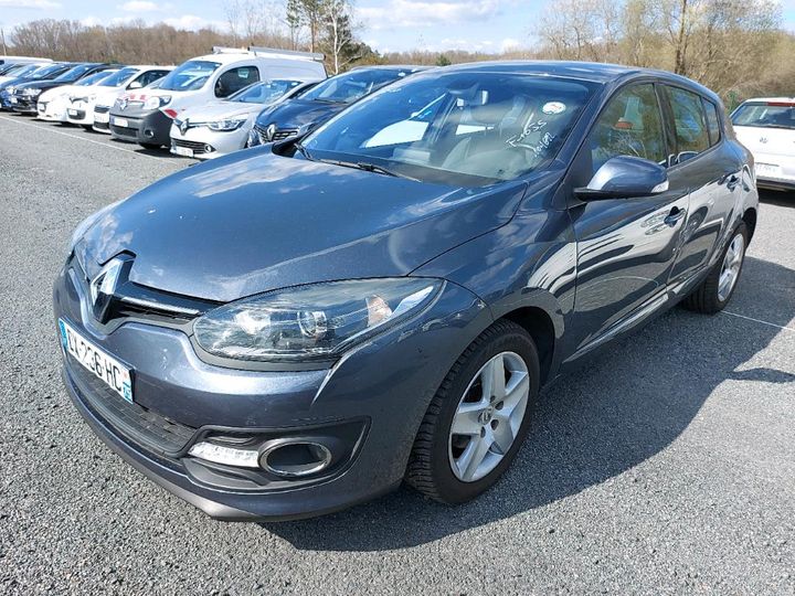 RENAULT MGANE BERLINE 2015 vf1bz890h53758953