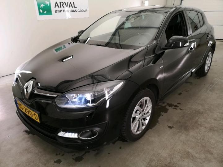 RENAULT MGANE 2015 vf1bz890h53803627