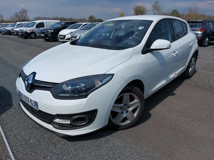 RENAULT MGANE BERLINE 2015 vf1bz890h54076285