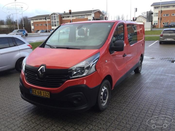 RENAULT TRAFIC CREW VAN 2018 vf1fl000759518027