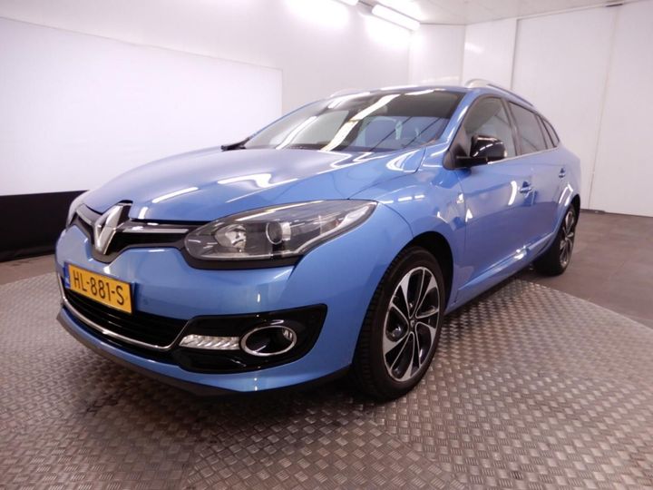 RENAULT MGANE ESTATE 2015 vf1kz030h54344303