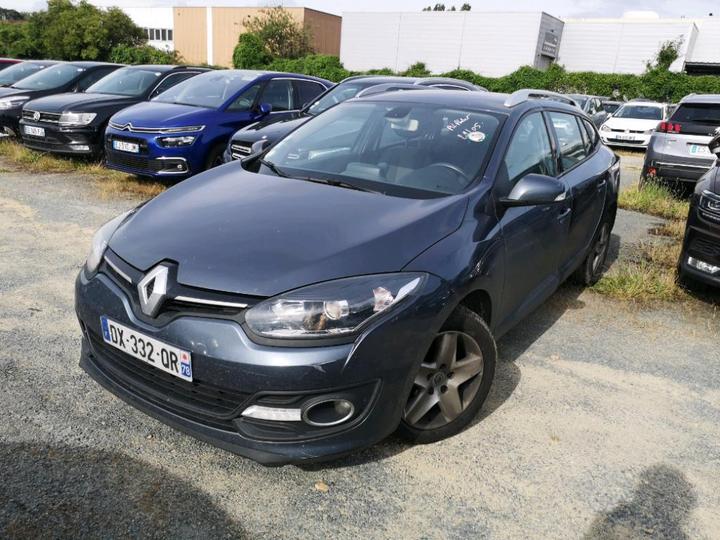 RENAULT MEGANE ESTATE 2015 vf1kz490j54255711