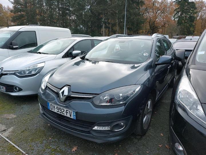 RENAULT MEGANE ESTATE 2015 vf1kz490j54255755