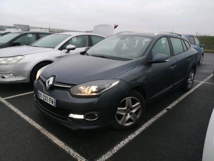 RENAULT MEGANE ESTATE 2015 vf1kz490j54255783