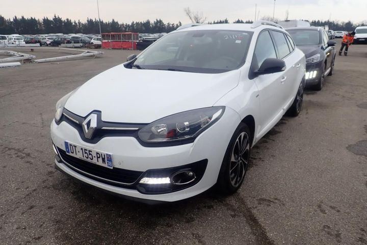 RENAULT MEGANE ESTATE 2015 vf1kz890h53629338