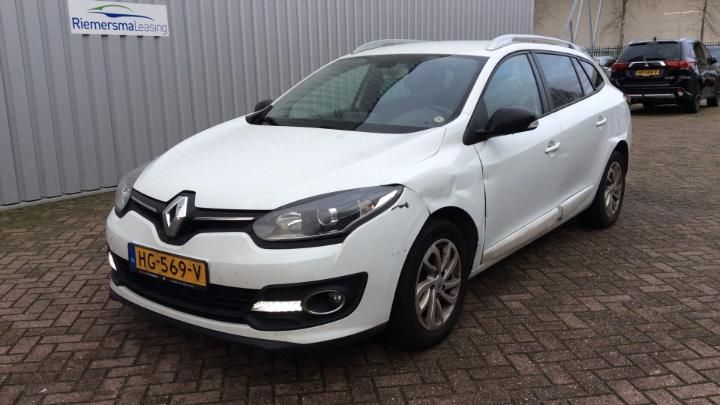 RENAULT MGANE ESTATE 2015 vf1kz890h53727073