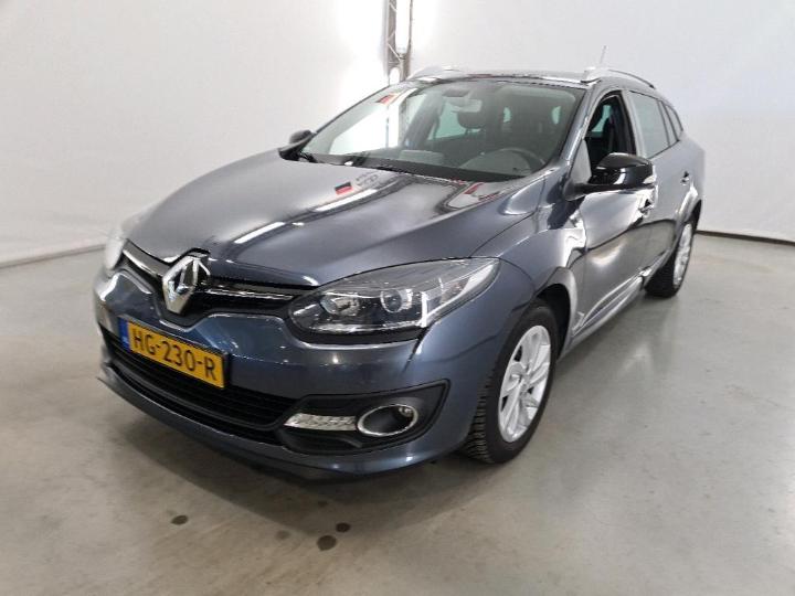 RENAULT MEGANE ESTATE 2015 vf1kz890h53805631