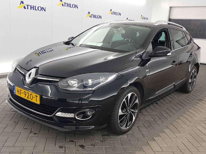 RENAULT MGANE ESTATE 2015 vf1kz890h54049451