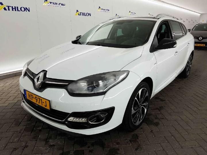 RENAULT MGANE ESTATE 2015 vf1kz890h54508561