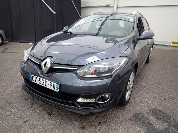 RENAULT MEGANE ESTATE 2016 vf1kz890h54698980