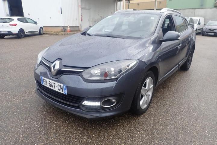 RENAULT MEGANE ESTATE 2016 vf1kz890h54857722