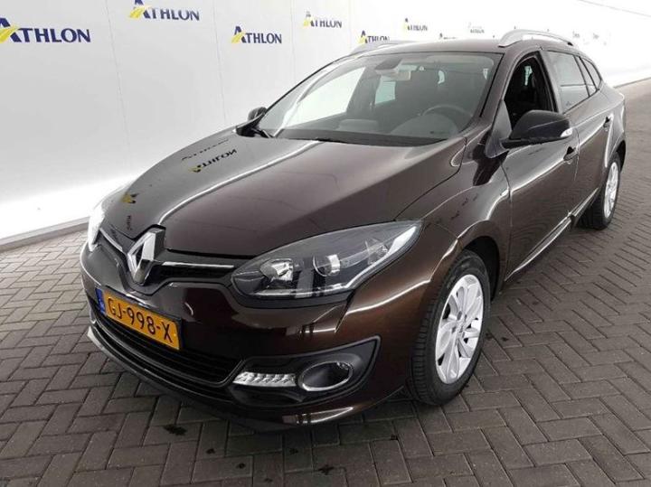 RENAULT MGANE ESTATE 2015 vf1kzx40653202210