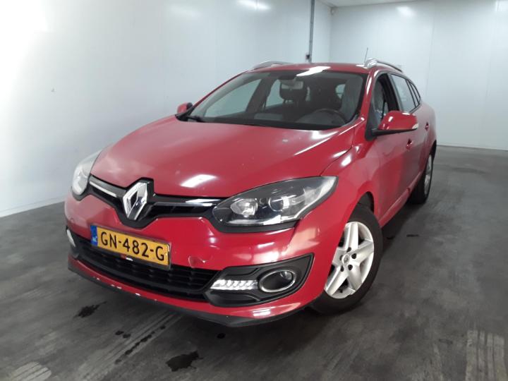 RENAULT MGANE ESTATE 2015 vf1kzx40653245405