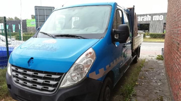 RENAULT MASTER FLATBED DOUBLE CAB 2011 vf1mbh4j245595837