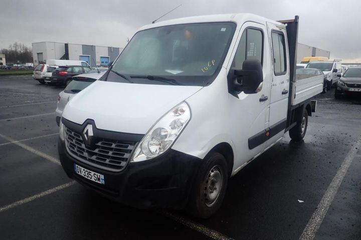 RENAULT MASTER DOUBLE CHASSIS CABINE 2015 vf1mbh4r153592726