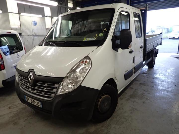 RENAULT MASTER DOUBLE CABINE 2014 vf1mbp4s251875804