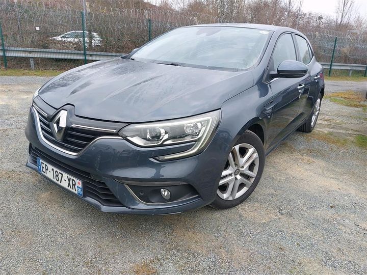 RENAULT MGANE BERLINE 2017 vf1rfb00057100243