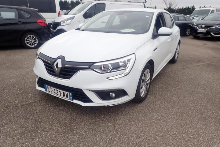 RENAULT MEGANE 5P SOCIETE (2 SEATS) 2017 vf1rfb00159344245