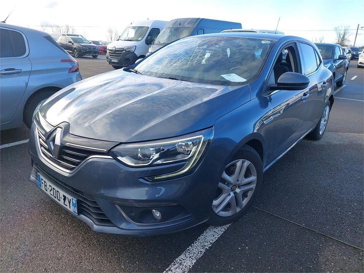 RENAULT MEGANE 2018 vf1rfb00161854790