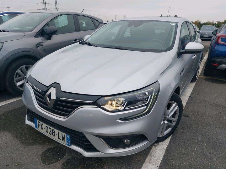 RENAULT MEGANE BERLINE 2019 vf1rfb00163959107