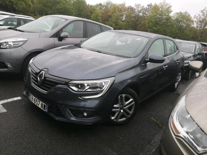 RENAULT MGANE BERLINE 2016 vf1rfb00256734546