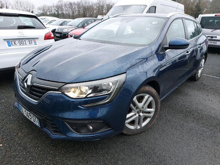 RENAULT MEGANE ESTATE 2017 vf1rfb00257832096