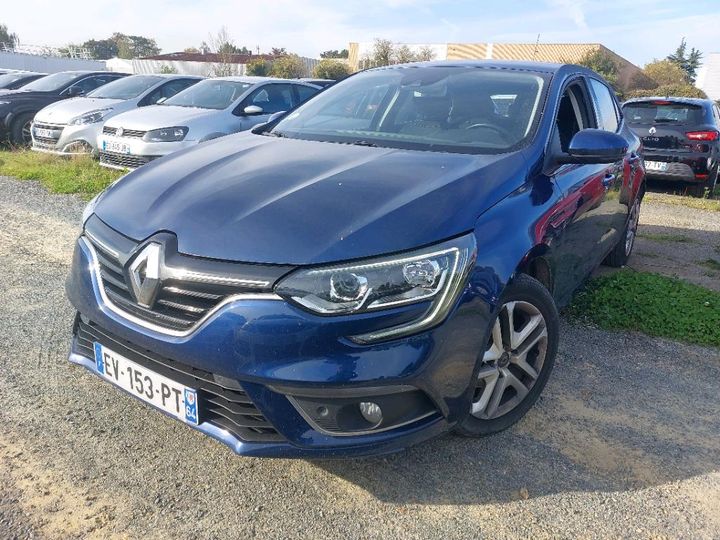 RENAULT MGANE BERLINE 2018 vf1rfb00260281629