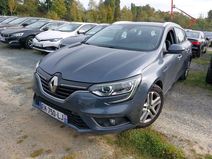 RENAULT MEGANE ESTATE 2017 vf1rfb00358090138